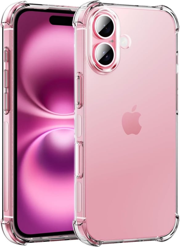 Transparant TPU hoesje voor iPhone 16 Plus met air cushion