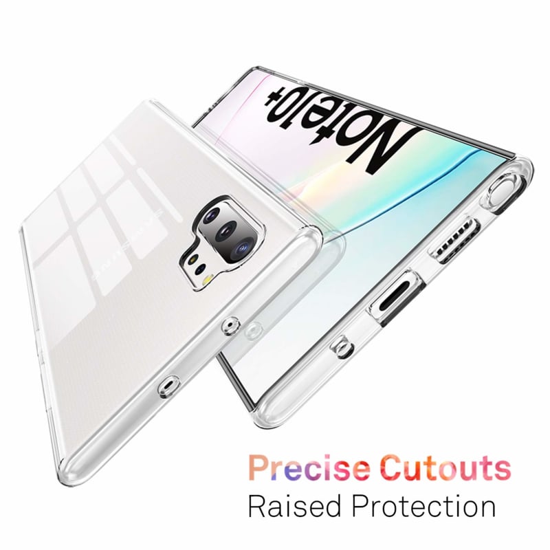 Transparant TPU telefoonhoesje voor Galaxy Note 10 Plus