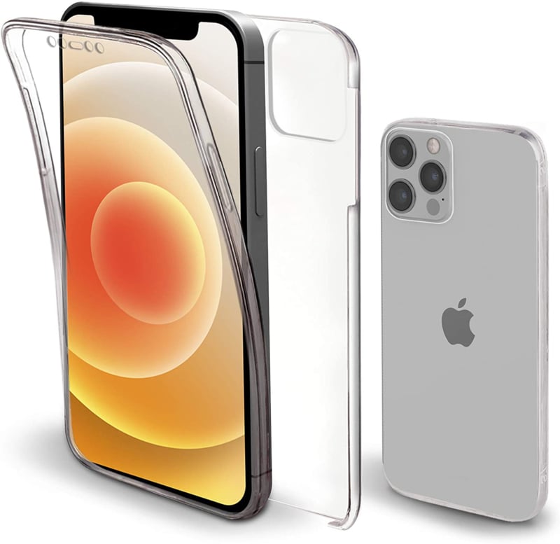 Transparant 360° telefoonhoesje voor iPhone 12 Pro Max