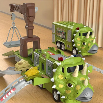 Interactieve dinosaurus speelset met licht en geluid