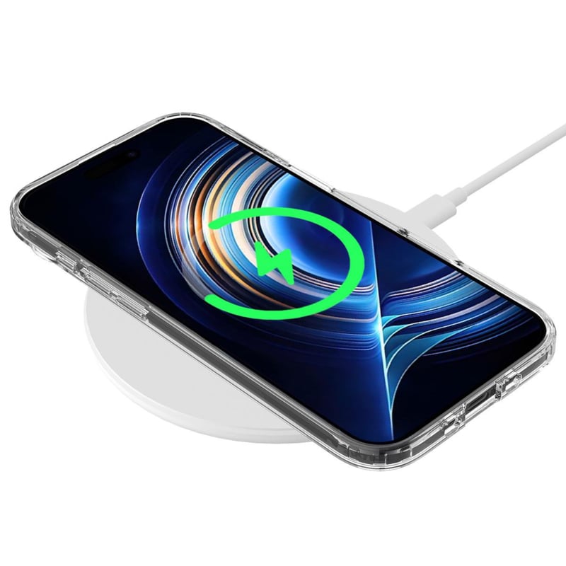Transparant Hybride Telefoonhoesje met MagSafe voor iPhone Air