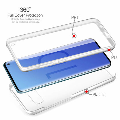 Transparant 360 graden telefoonhoesje voor Galaxy S10