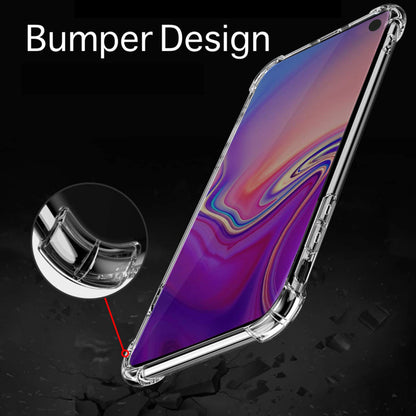 Transparant TPU Hoesje met Air Cushion voor Galaxy S10