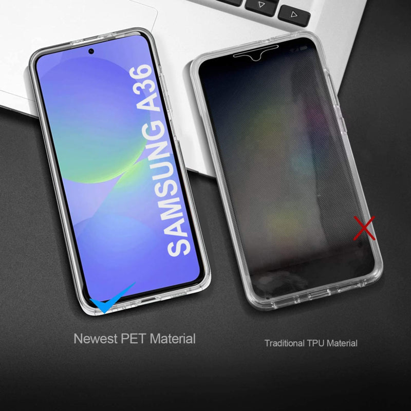 Transparant 360 graden telefoonhoesje voor Galaxy A36 5G | 67888068