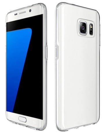 Transparant TPU Telefoonhoesje met 360 Graden Bescherming voor Samsung Galaxy S7 Edge