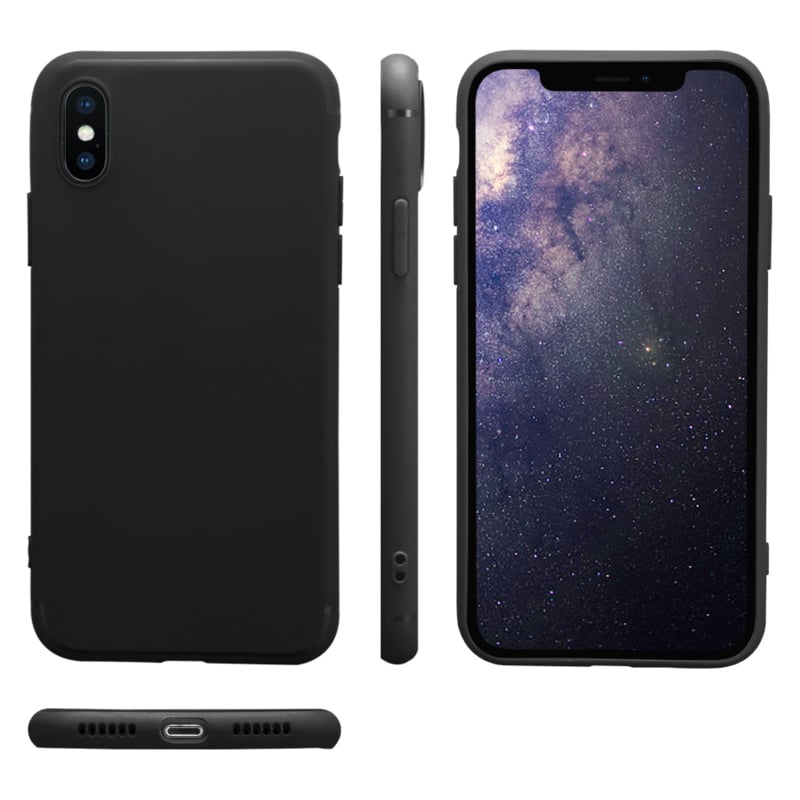 Mat TPU telefoonhoesje voor iPhone Xs Max