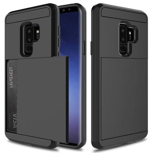 Slide Armor telefoonhoesje met pashouder voor Galaxy S9 Plus
