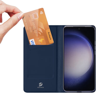 Leren flip case voor Galaxy S24 Plus met pasjeshouder