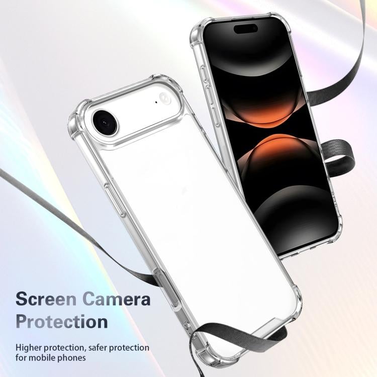 Transparant TPU telefoonhoesje met Air Cushion voor iPhone Air
