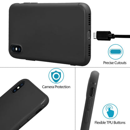 Mat TPU telefoonhoesje voor iPhone Xs Max