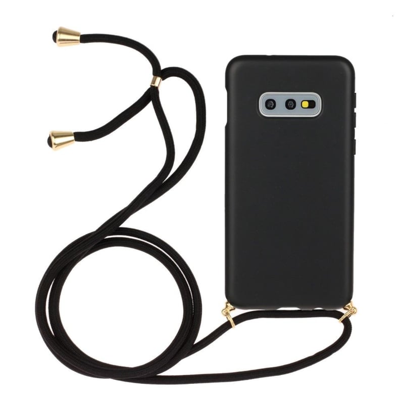TPU hoesje met koord voor Samsung Galaxy S10E