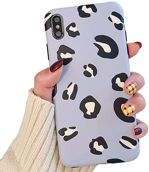 Flexibel TPU Telefoonhoesje met Luipaardprint voor iPhone X / XS