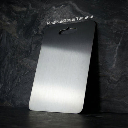 Titanium snijplank met krasbestendig oppervlak