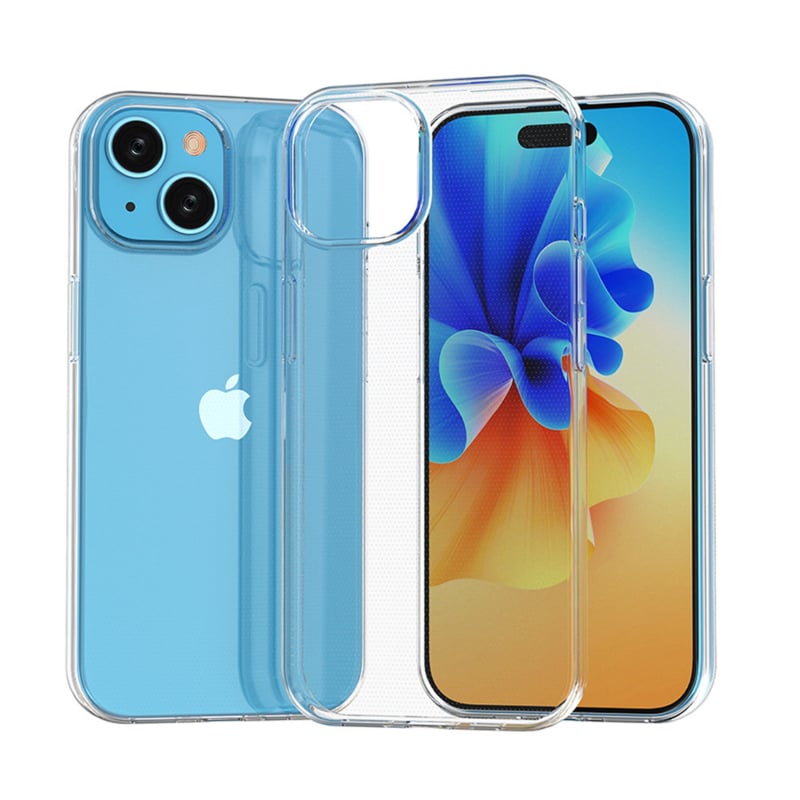 Transparant TPU Telefoonhoesje voor iPhone 15