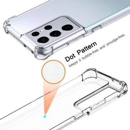 Transparant TPU Telefoonhoesje met Schokabsorberende Hoeken voor Galaxy S24 Ultra