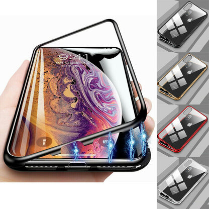 Magnetisch Telefoonhoesje met Dubbelzijdig Glas voor iPhone 11 Pro