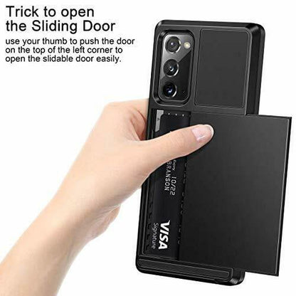 Armor Telefoonhoesje met Pashouder voor Galaxy Note 20