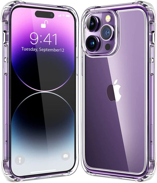 Transparant TPU telefoonhoesje met schokbestendige luchtkussens