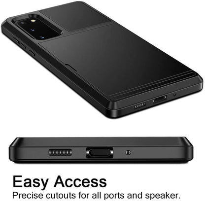 Slide Armor Hoesje voor Samsung Galaxy S22 met Pashouder