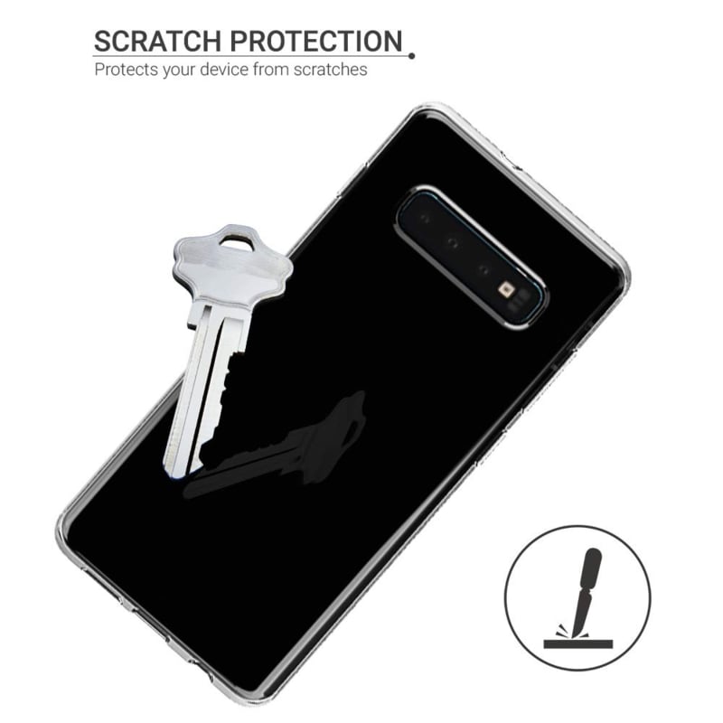 Transparant TPU telefoonhoesje voor Samsung Galaxy S10 Plus