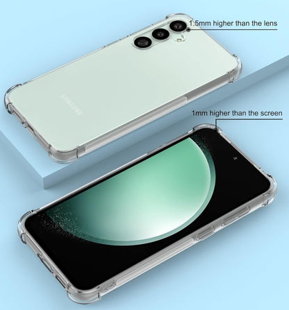 Transparant TPU telefoonhoesje met Air Cushion voor Samsung Galaxy S24 FE