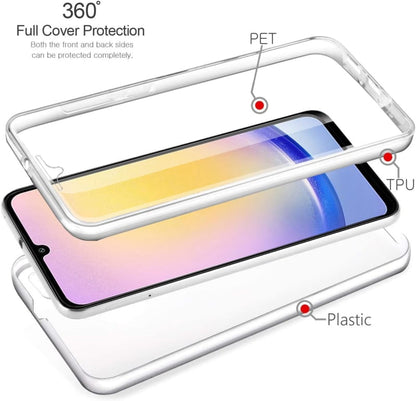 Transparant 360 graden hoesje voor Samsung Galaxy A25 5G
