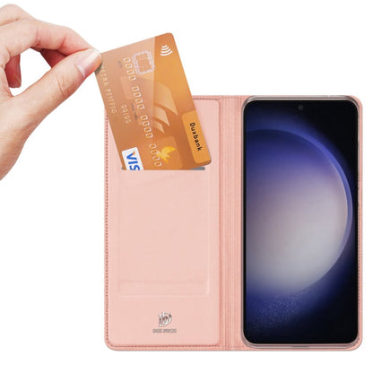 Dux Ducis Skin Pro Flip Case voor Samsung Galaxy S24 Plus Roze