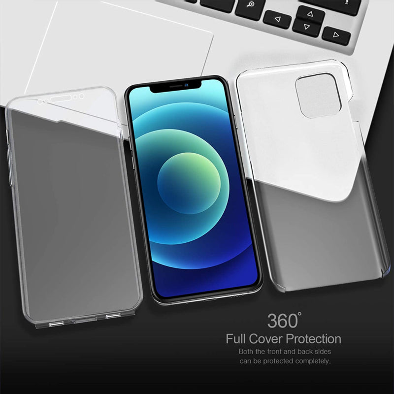 Transparant 360 graden telefoonhoesje voor iPhone 12 Mini