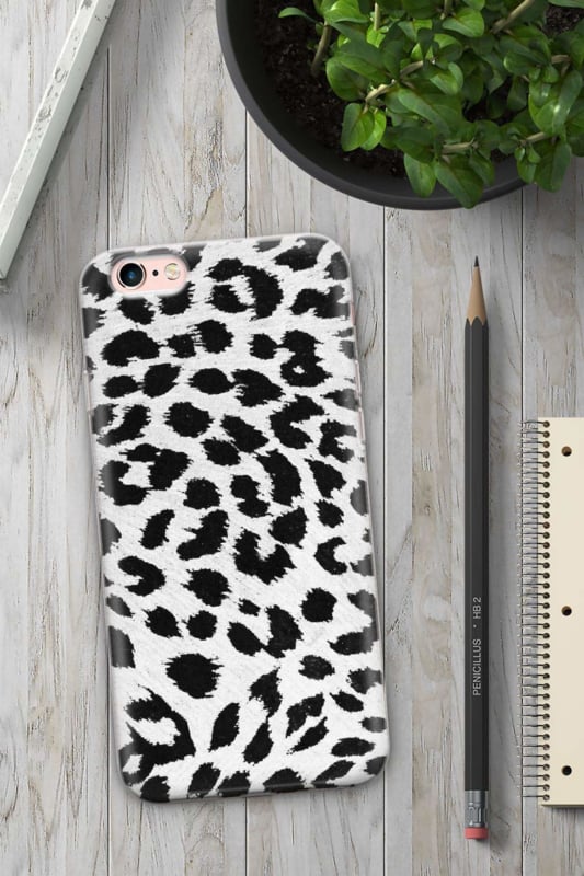 Flexibel TPU telefoonhoesje met luipaardprint voor iPhone 6 / 6S
