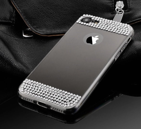 Glitter spiegel telefoonhoesje voor iPhone 7 / 8 / SE