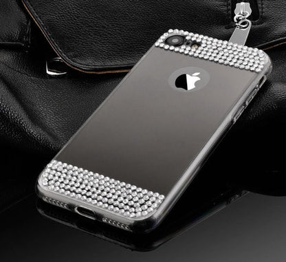 Glitter spiegel telefoonhoesje voor iPhone 7 / 8 / SE