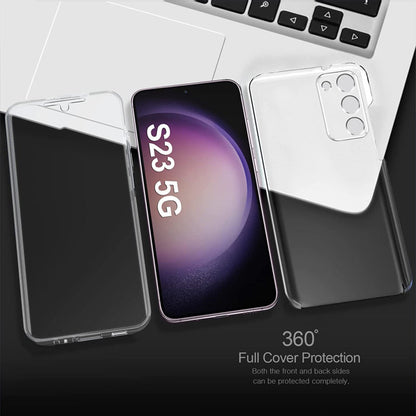 Transparant 360 graden telefoonhoesje voor Samsung Galaxy S23