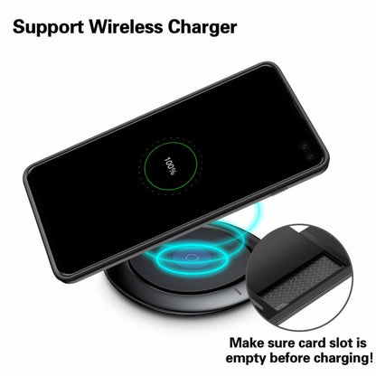 Slide armor telefoonhoesje met pashouder voor Galaxy S10 Plus