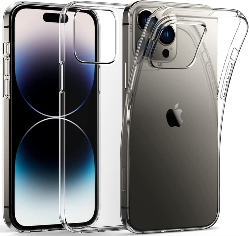 Transparant TPU telefoonhoesje voor iPhone 14 Pro Max