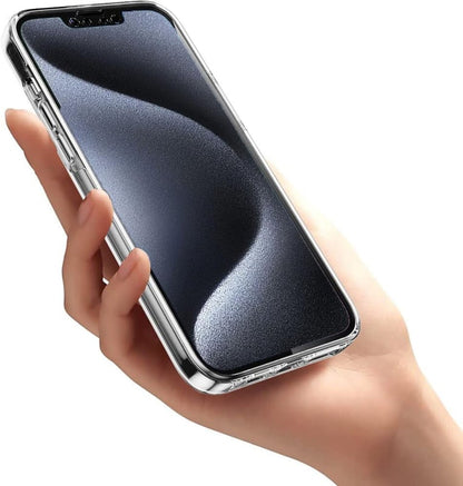 Transparant 360 graden hoesje voor iPhone 15 Pro