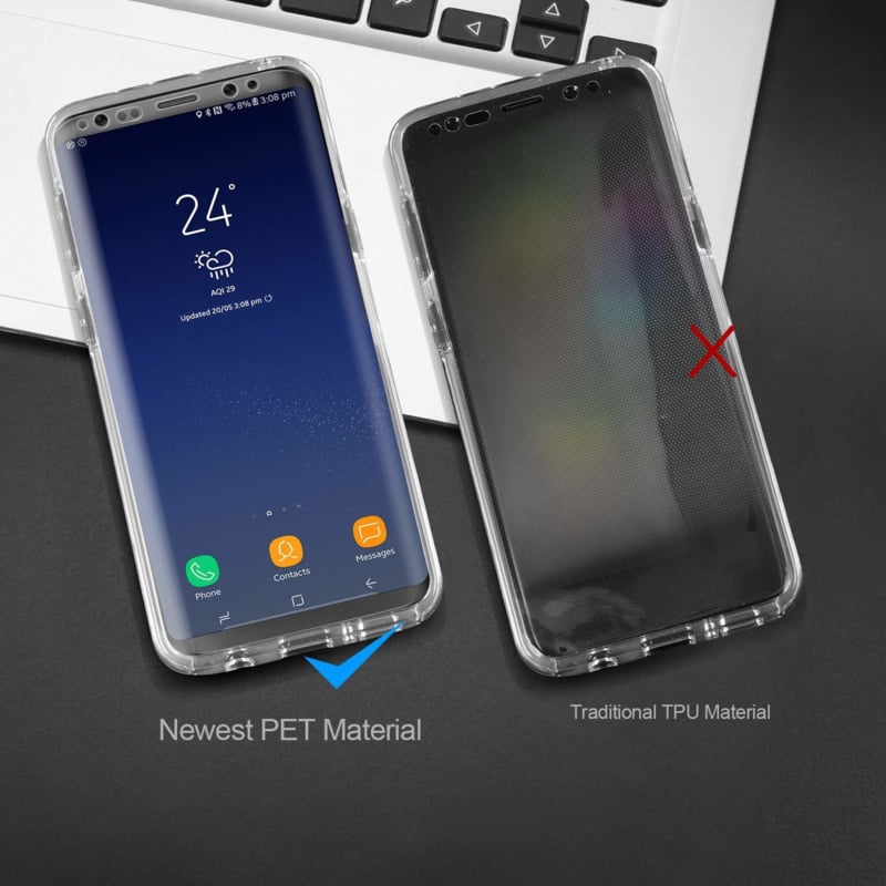 Ultra Clear 360 Graden Hoesje Voor Samsung Galaxy S8 Plus