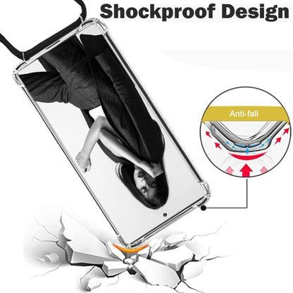 Transparant TPU hoesje met koord voor Samsung Galaxy Note 20 Ultra