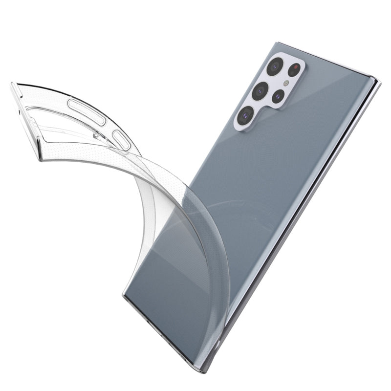 Transparant TPU telefoonhoesje voor Galaxy S22 Ultra