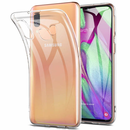 Transparant TPU telefoonhoesje voor Samsung Galaxy A40