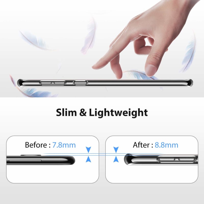 Transparant TPU telefoonhoesje voor Galaxy S10E