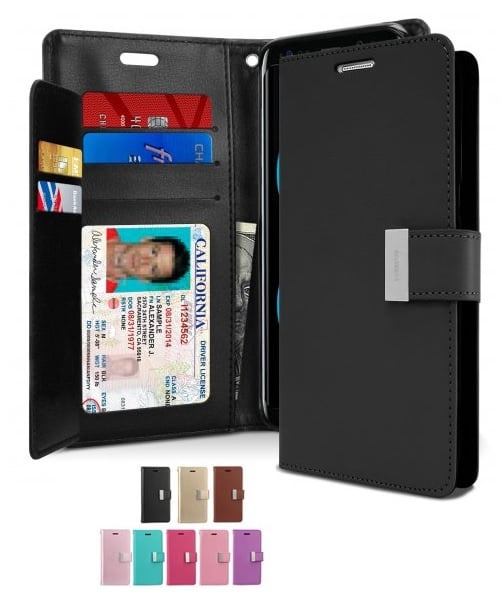 Leren portemonnee telefoonhoesje voor Samsung Galaxy S8 Plus