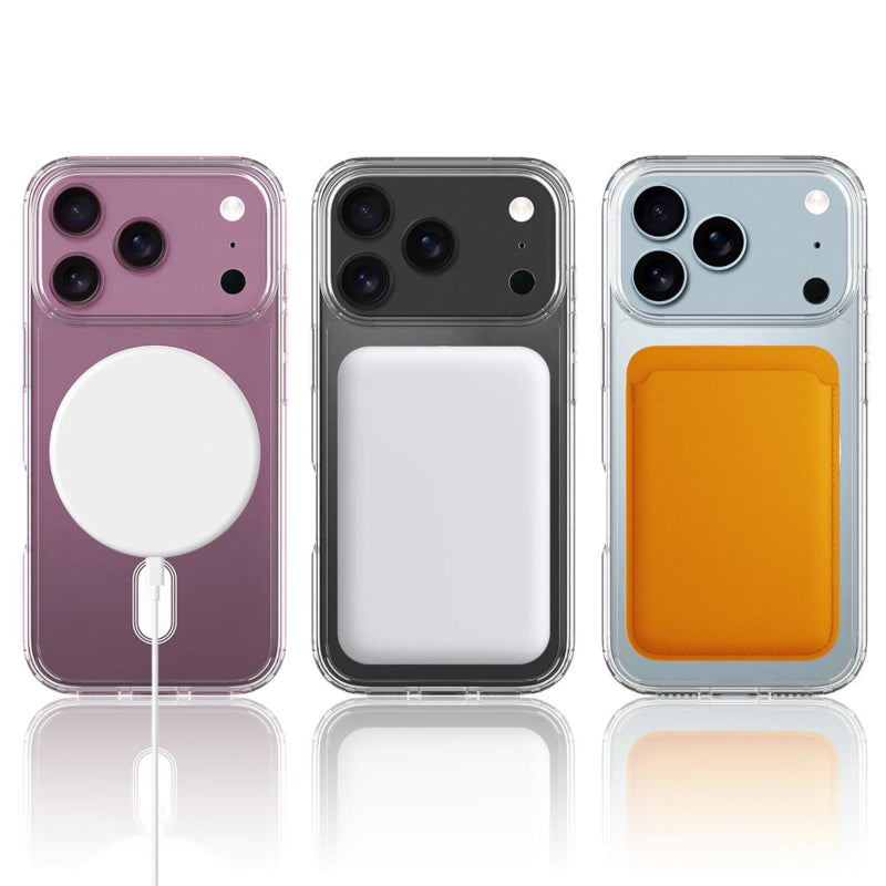 Transparant MagSafe telefoonhoesje voor iPhone 17 Pro