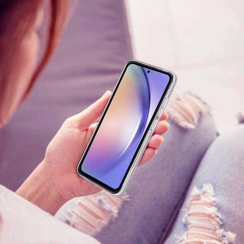 Transparant hybride telefoonhoesje met 360 graden bescherming