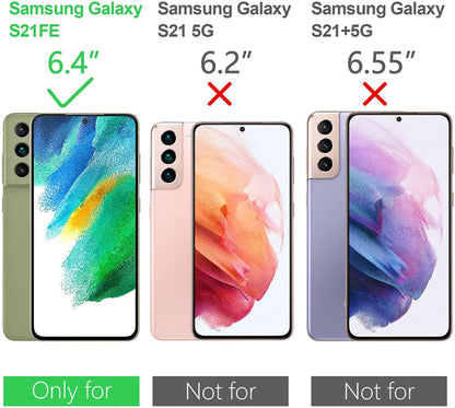 Transparant 360 graden hoesje voor Galaxy S21 FE