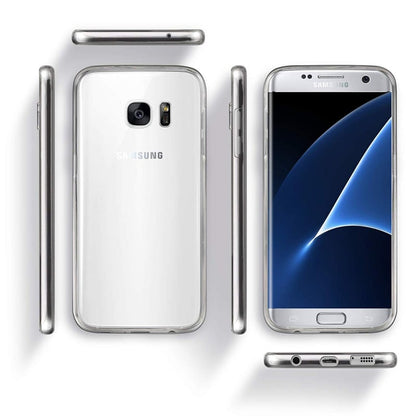 Transparant 360 graden telefoonhoesje voor Galaxy S7 Edge