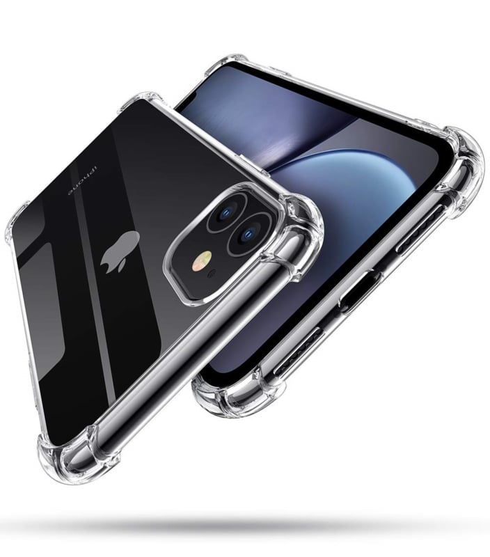 Transparant TPU hoesje voor iPhone 11 met luchtkussens