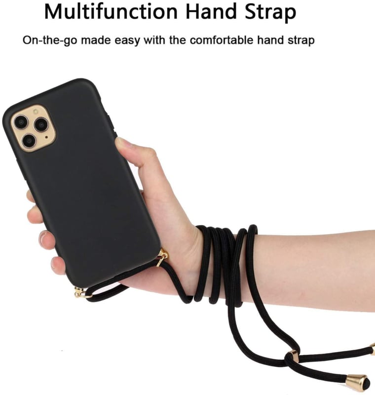 Crossbody TPU hoesje met koord voor iPhone 14 Pro Max