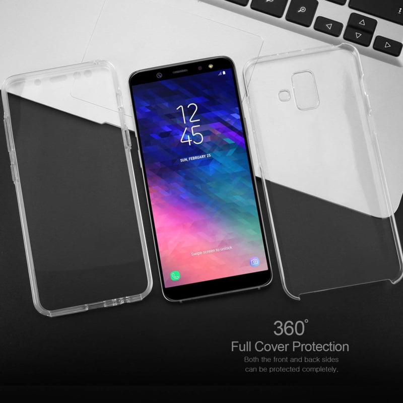 Transparant 360 graden telefoonhoesje voor Galaxy S9