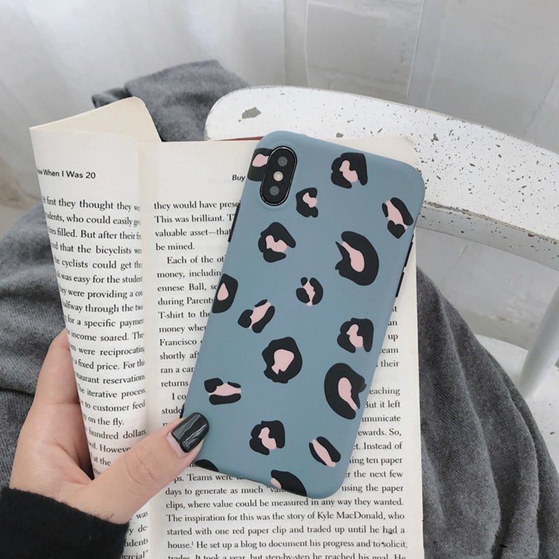 Flexibel TPU Telefoonhoesje met Luipaardprint voor iPhone Xs Max