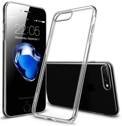 Transparant TPU telefoonhoesje voor iPhone 7 Plus en 8 Plus